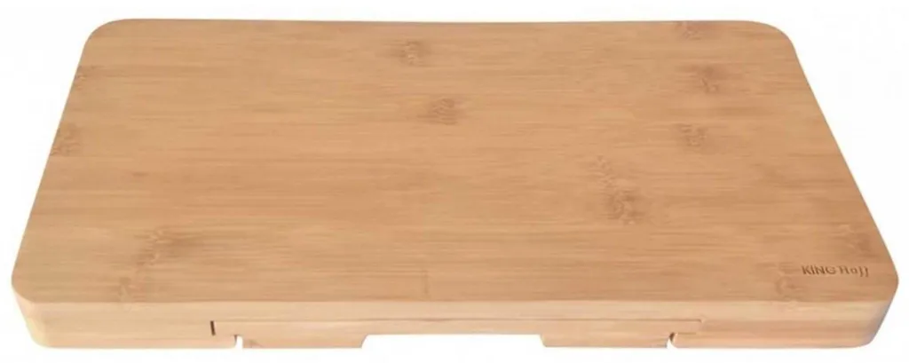 Planche à Découper en Bambou Kinghoff KH1567 avec Poignée Ergonomique Chic