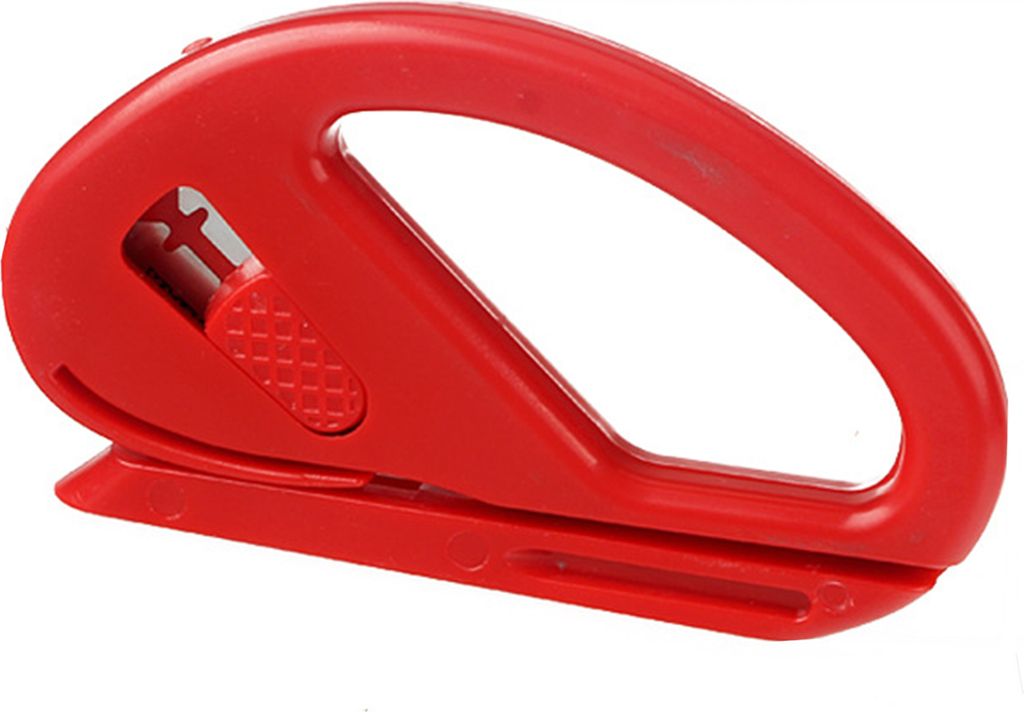 1/2-teiliges Sicherheitsschneider-Werkzeug, Folienschneider, versteckte Klinge, Geschenkpapier-Trimmer, leicht verschiebbarer Verpackungspapier-Rol...