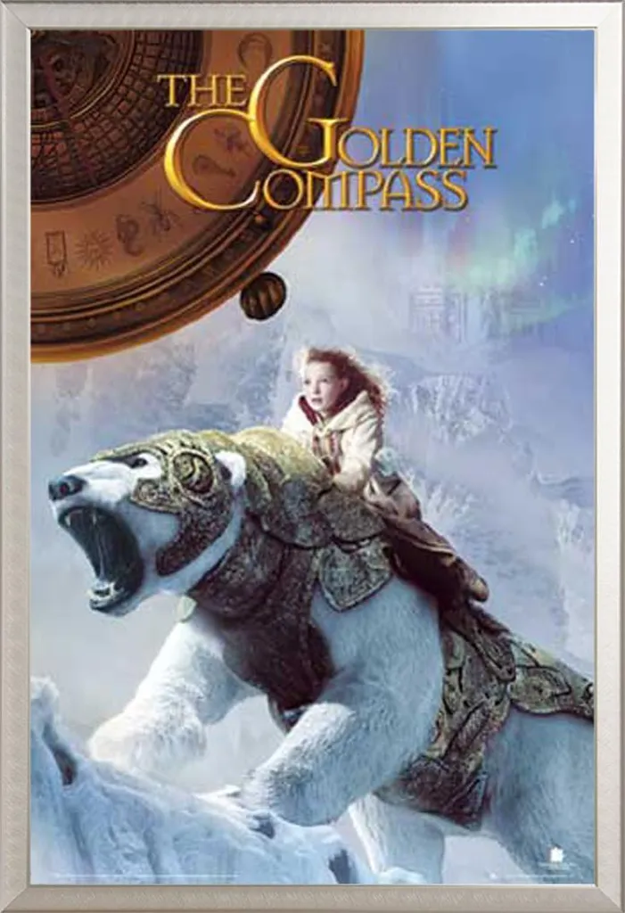 Kit Poster + Cornice Shinsuke Alluminio Argento La Bussola d'Oro