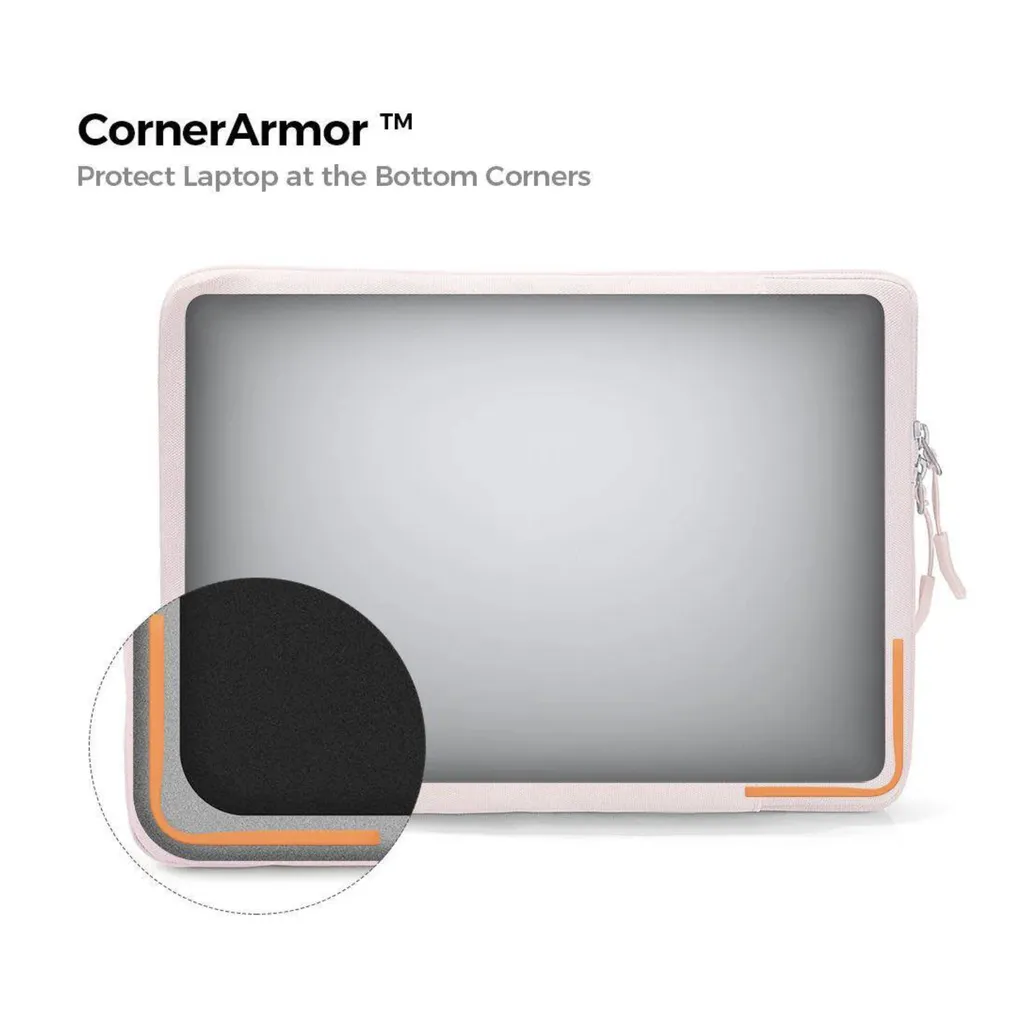 Eleganza e Sicurezza: Tomtoc Defender-A13 Custodia 14" Rosa - 8