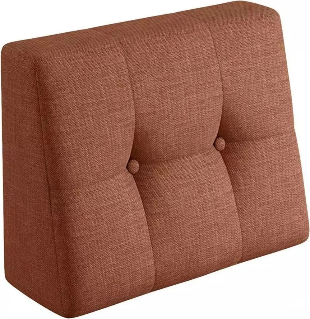 Lermowood Kissen „Verona“ für Palettenmöbel 60x40 Orange – Komfortabel, Langlebig und Stilvoll | Für Innen- und Außenbereich | Verschiede...