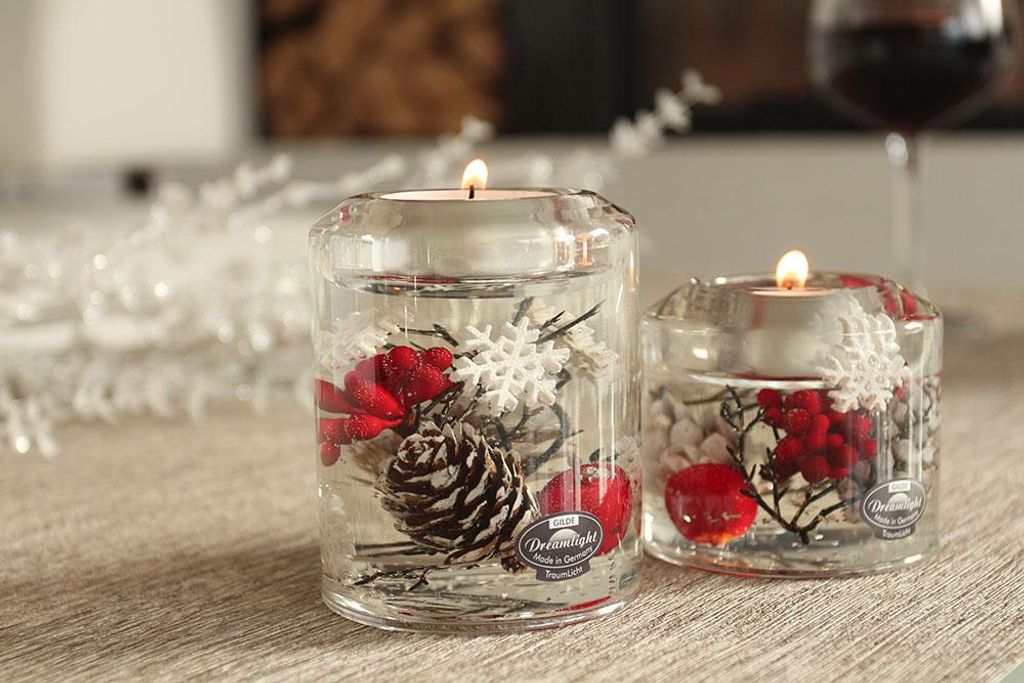 Gilde Dream Candela Sm. Winter Berries VE 6 72602