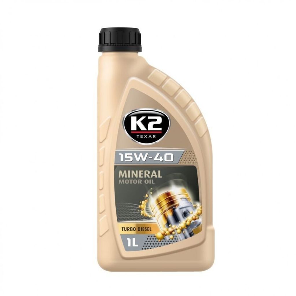1 Liter K2 15W-40 TEXAR XL-TD MB 229.1 VW 505 00