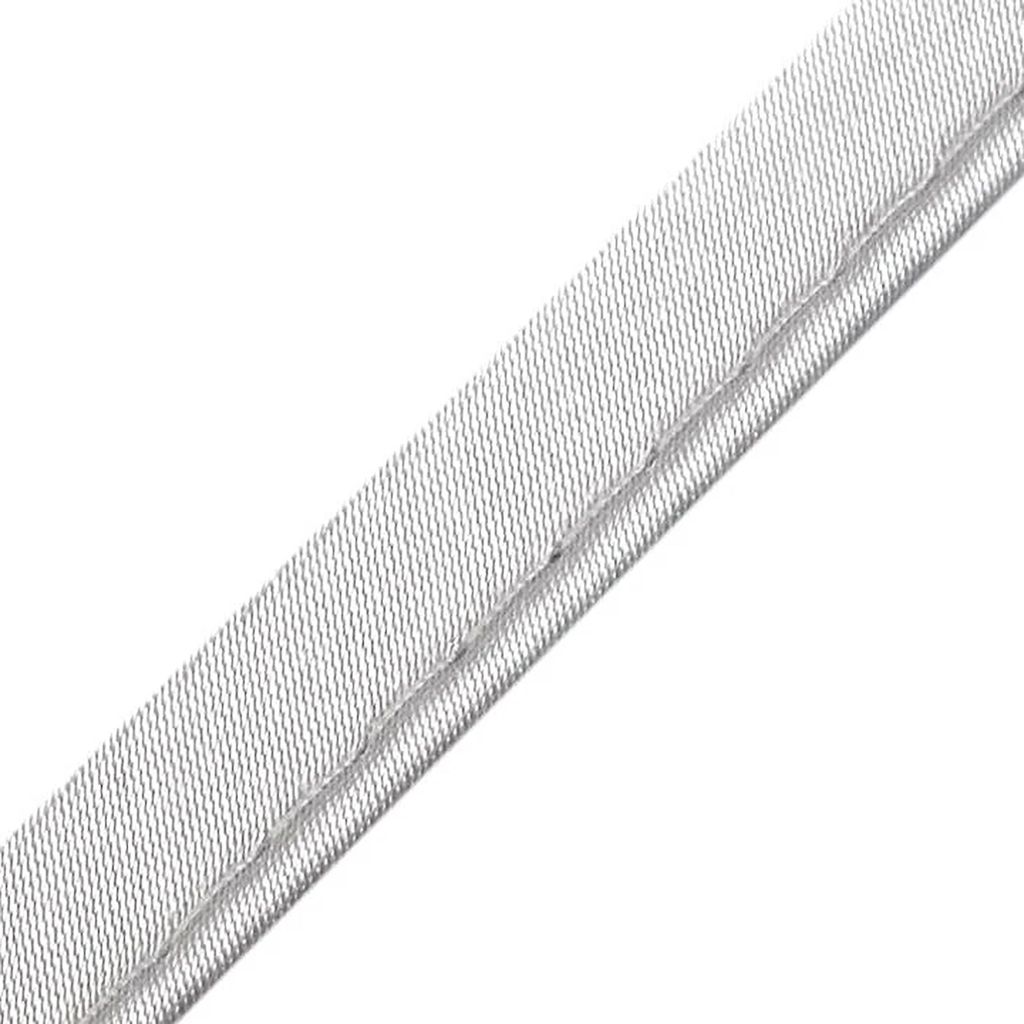 Satin-Paspelband 5m Borte Dekoband Biese Zierband glänzend 10mm Farbwahl