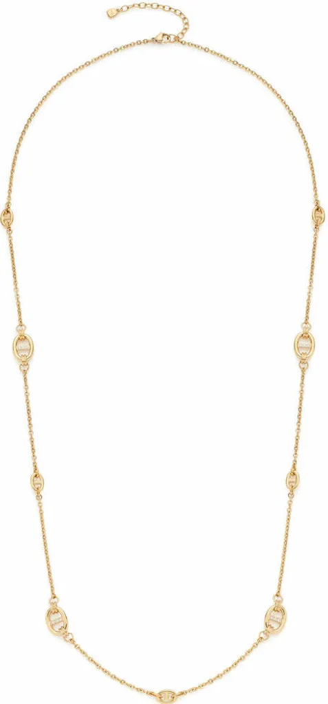Collier Long Herma Or pour Tenue de Soirée et Quotidien Leonardo Jewels 80