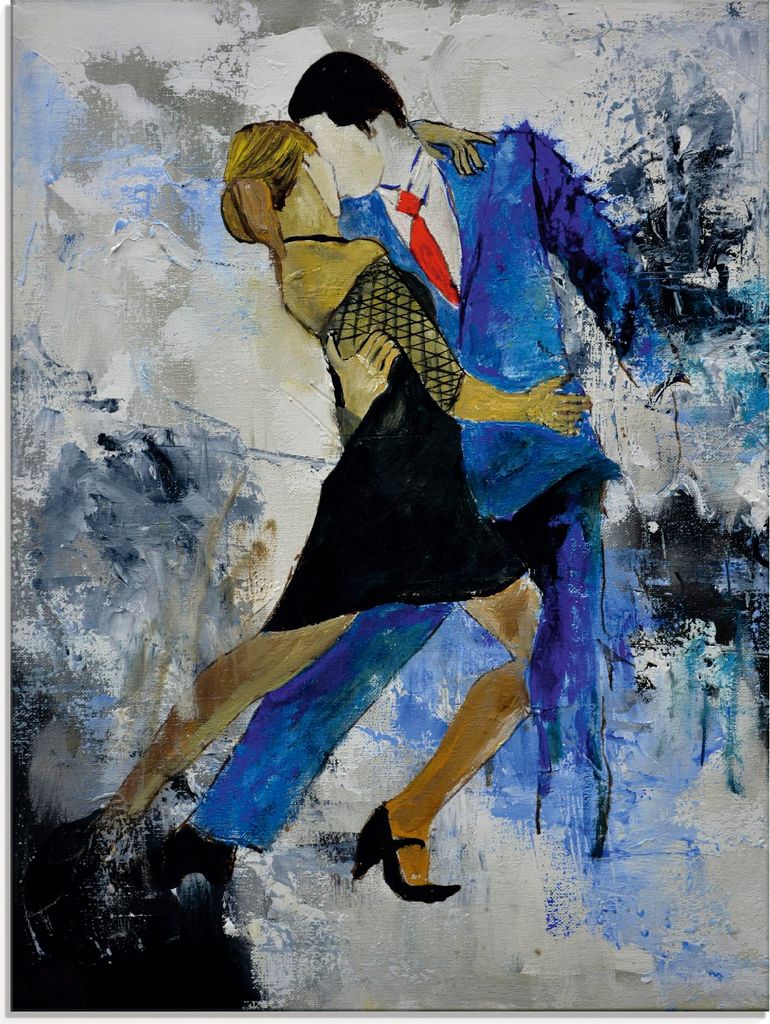 ARTland Glasbild Tango Größe: 60x80 cm