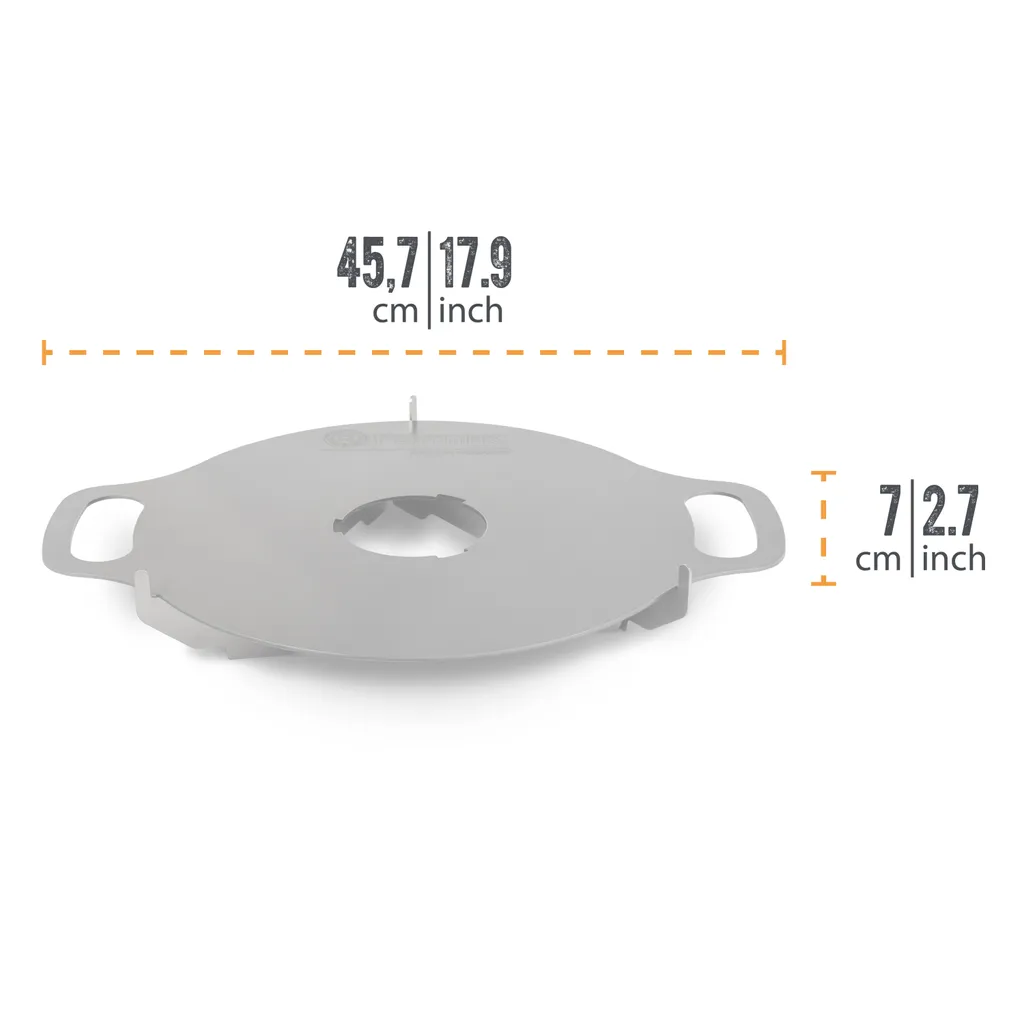 Cuisinez sans Brûler vos Aliments sur Atago avec cette Grillplatte Acier