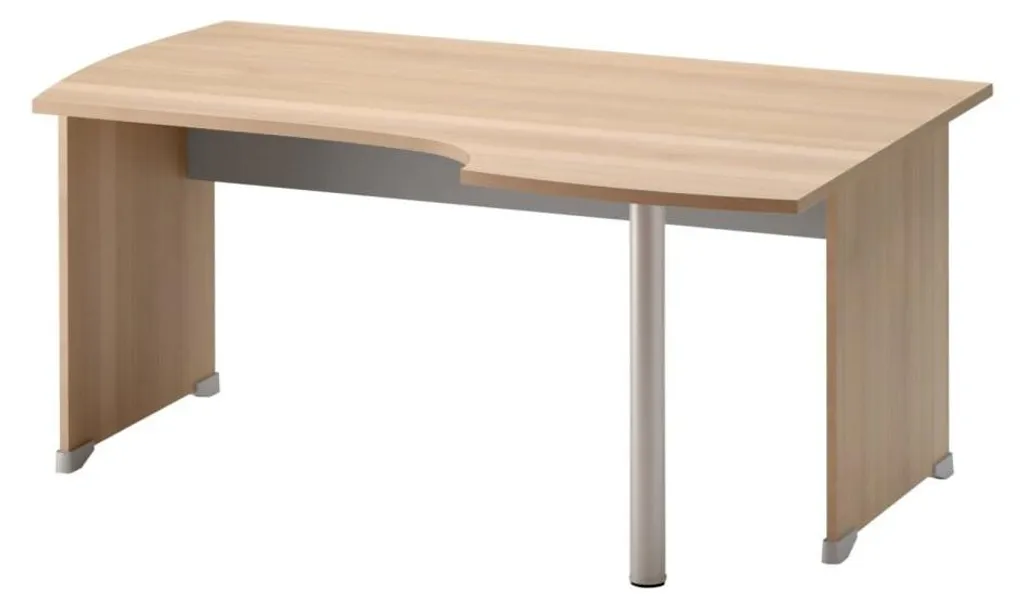 CALICOSY Bureau compact 90° droite Jazz - Fabrication Française 90cm