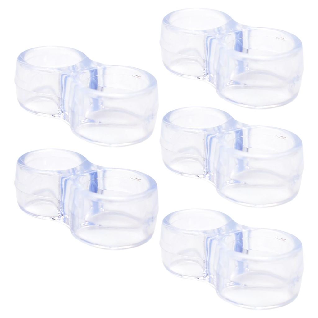 Türstopper Anti-Rutsch Gummi 5er Pack für Türen Wandschutz Produktbild 