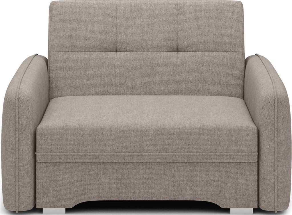 Krudox LAI 1-Sitzer Ausziehbares Schlafsofa mit Bettkasten und Stauraum Couch mit Schlaffunktion 102x84x109 cm Stoff POCO 7