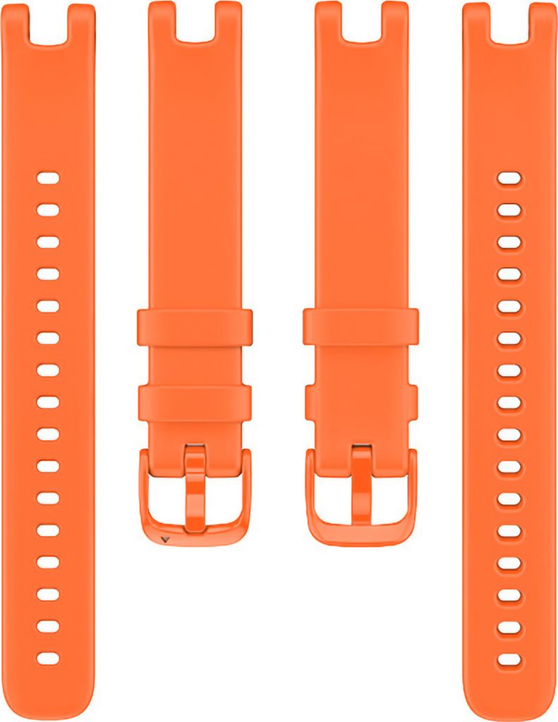 wasserdichtes weiches Silikon Sport Watch Band -Gurt Armband Ersatz für Garmin Lilie-Orange