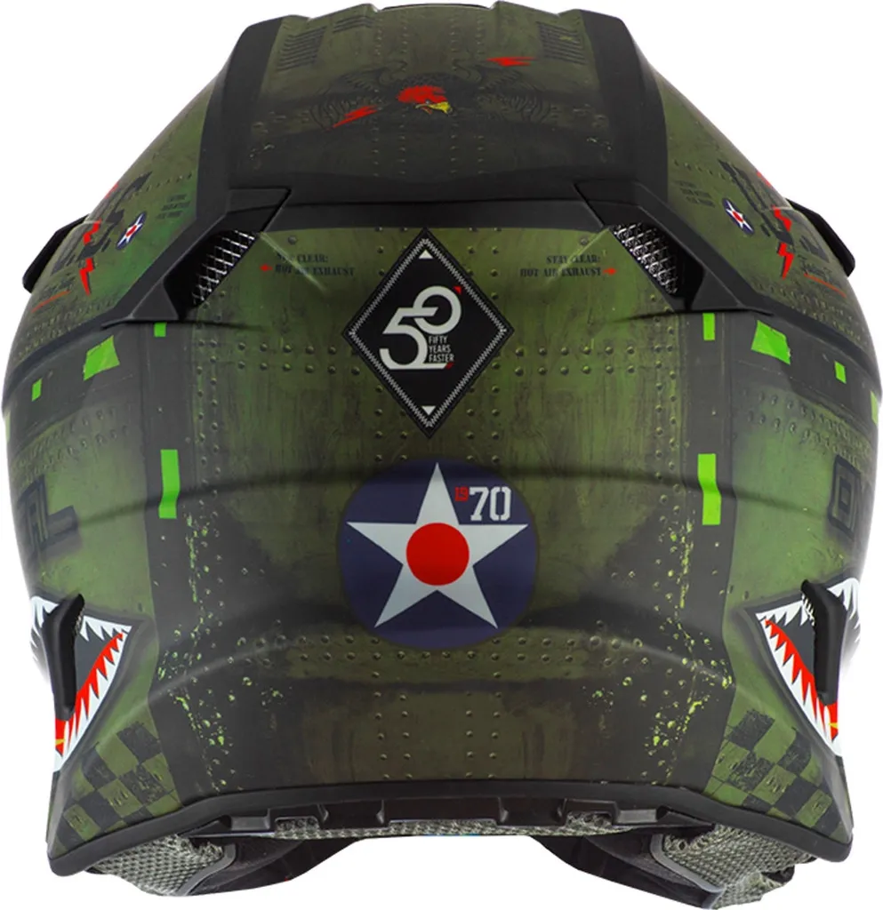Casque de Moto Cross O'NEAL 5Srs Warhawk V.22 XL avec Protection ABS