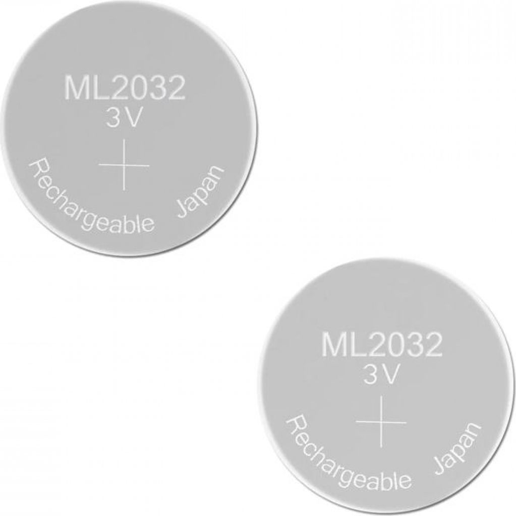 Infinio Lithium ML2032 Knopfzelle 3V Akku wiederaufladbar