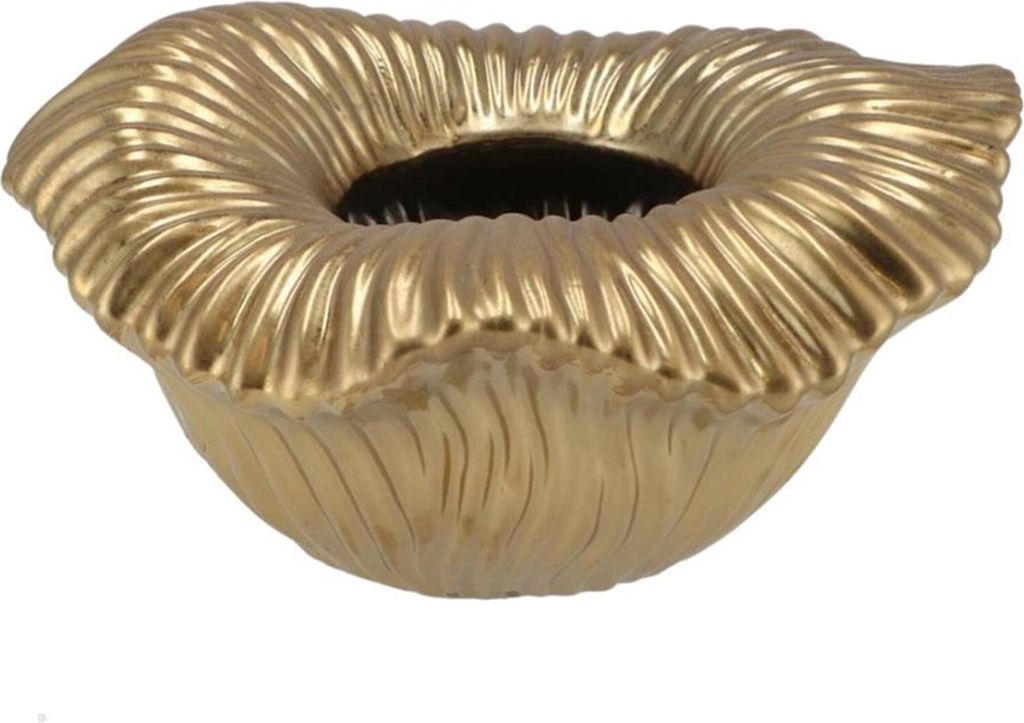 Dekoschale 25 cm Goldfarben