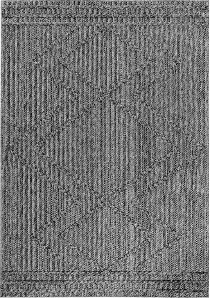 Outdoor Teppich PATARA Grau 120 cm x 170 cm