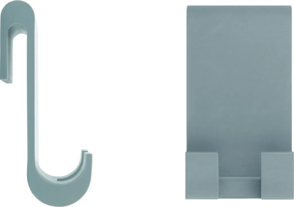 Patère de douche en silicone Libaro souple pour accrocher serviette et raclette