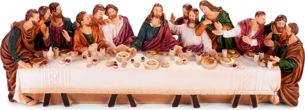 Décoration de Noël Traditionnelle La Cène 36 cm - Idée Cadeau Sacré