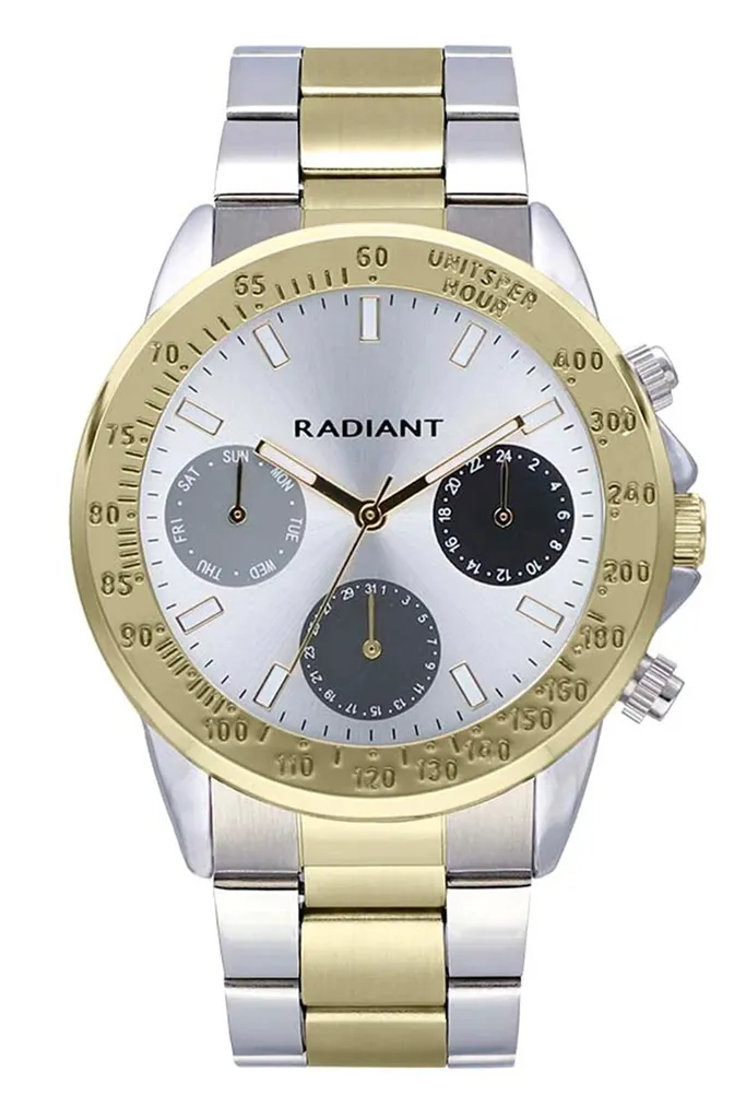 Radiant RA604704 Orologio Uomo Grigio Integrale - Design Moderno 45mm