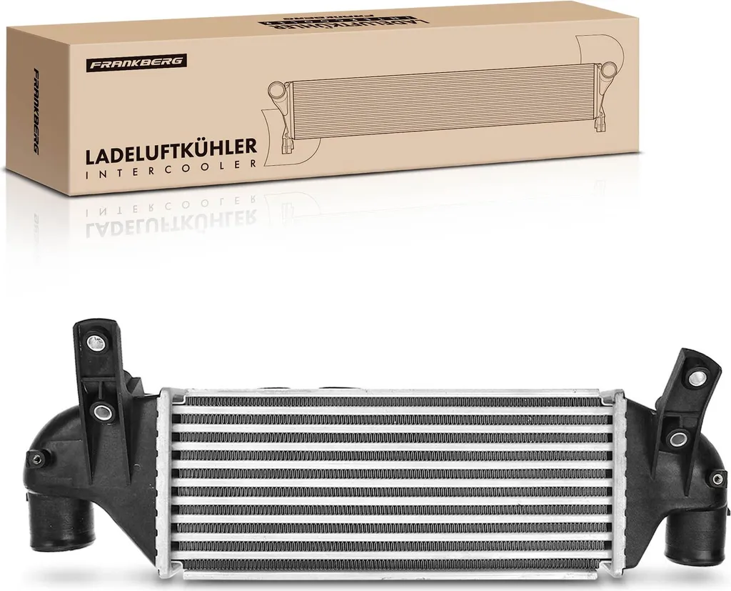 Intercooler en aluminium pour Ford Focus 1.8L, haute dissipation air