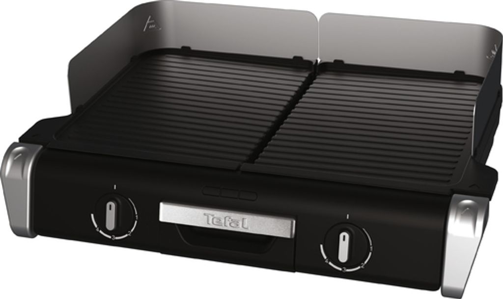 Barbecue TEFAL 2400 W 2 plaques Thermostat sw-si TG 8000 Image du produit 