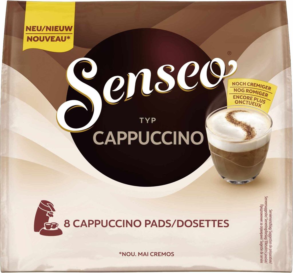Senseo Kaffeepad Cappuccino 4061918 8St
