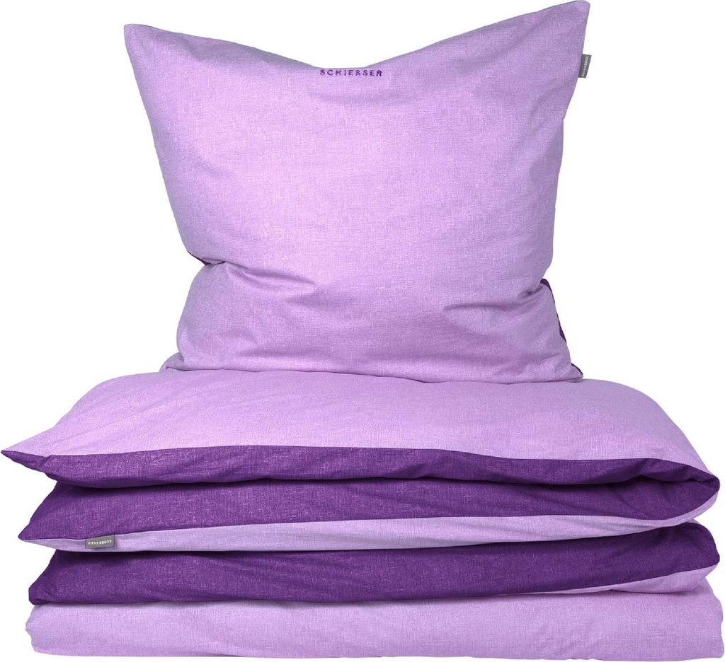 SCHIESSER Bettwäscheset Doubleface | Renforcé | 2-teilig | Produktbild 