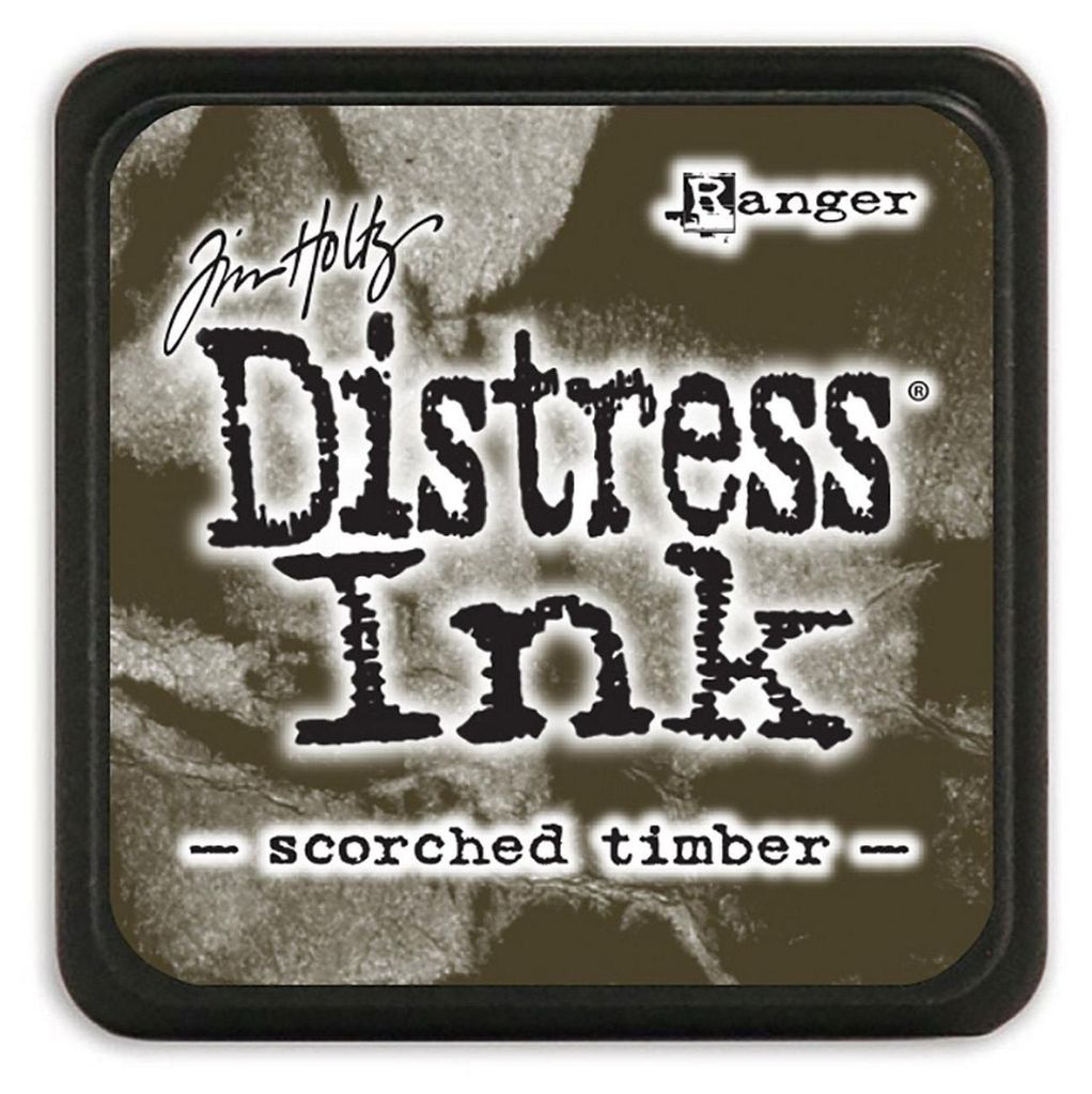 Ranger Ink Ranger - Tim Holtz Distress Mini-Stempelkissen, verbranntes Holz