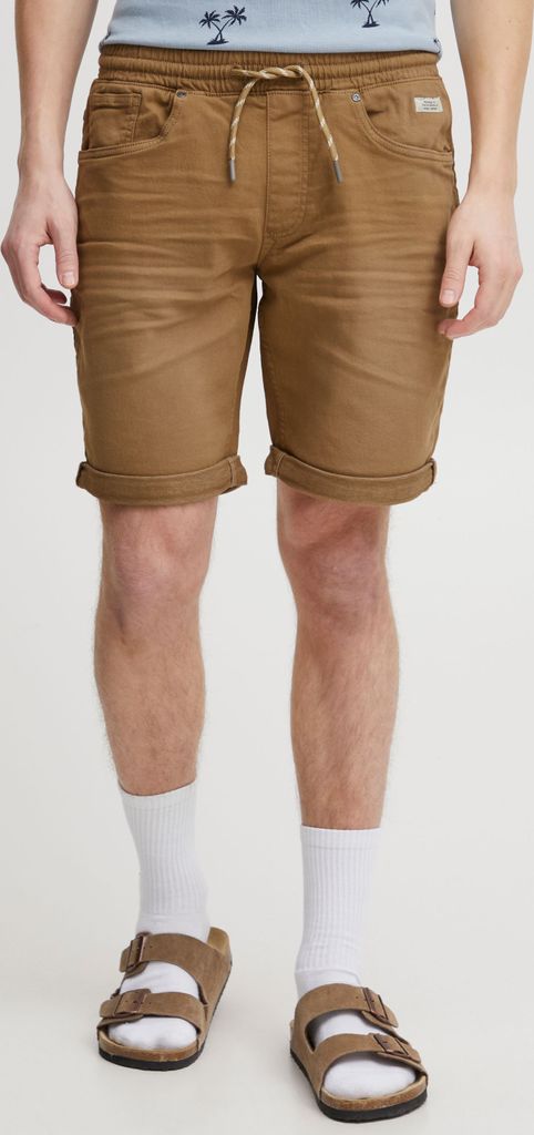 Blend 20715427 Herren Jeans Shorts Kurze Jogg Denim Shorts mit Stretch 5-Pocket Blizzard Regular Fit