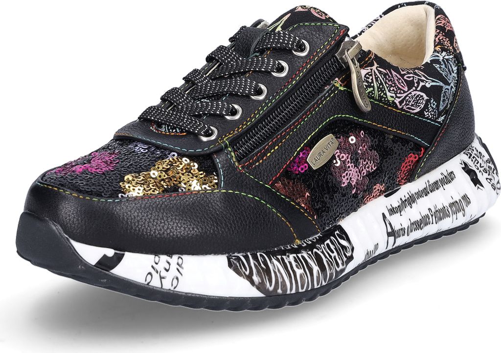 Laura Vita Damen Sneaker schwarz