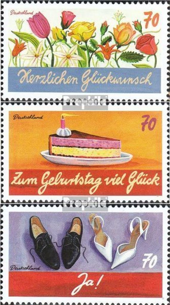 Briefmarken BRD (BR.Deutschland) 2016 Mi 3232-3234 (kompl.Ausg.) gestempelt Schreibanlässe