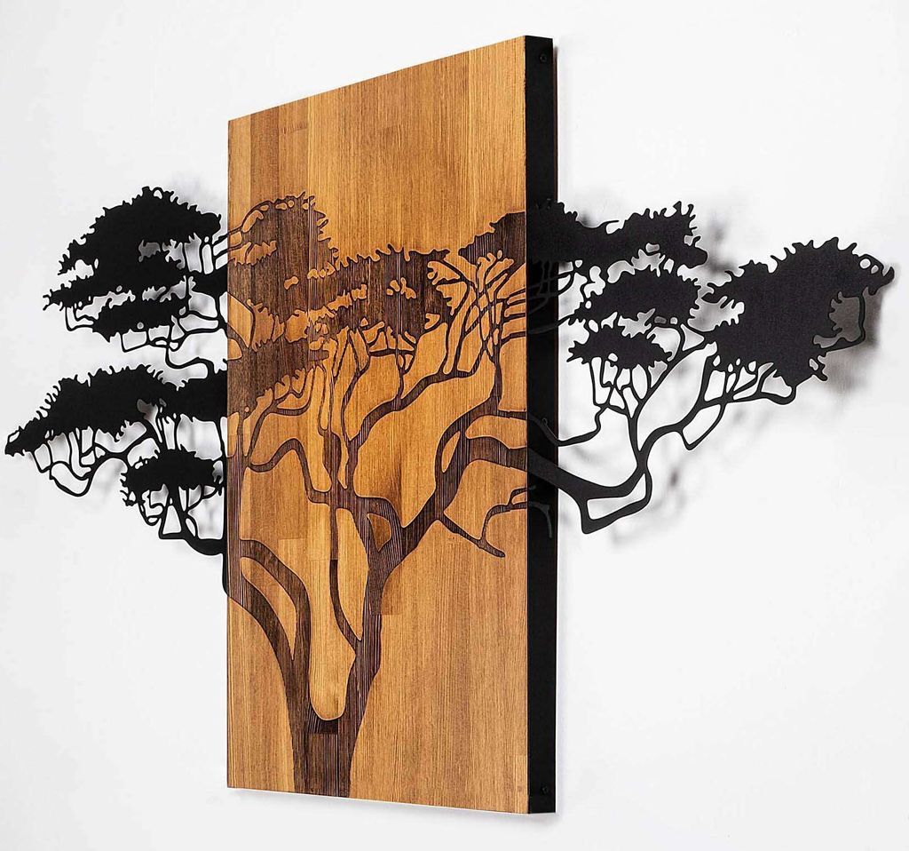 Wallity, Acacia- SKL2316, Schwarz,,Nussbaumfarbe, Sonstige Produktbild 8