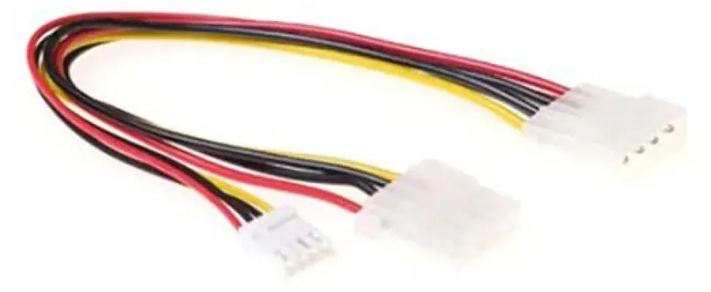Câble ACT AK3195 Molex 4 broches vers 4 ports Molex femelle de 0,2m