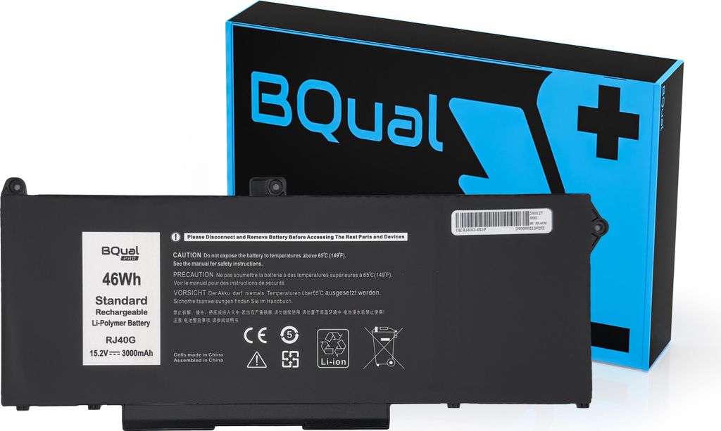 BQual RJ40G Akku Dell Latitude 5420 5520 Precision 3560 15,2V 46Wh