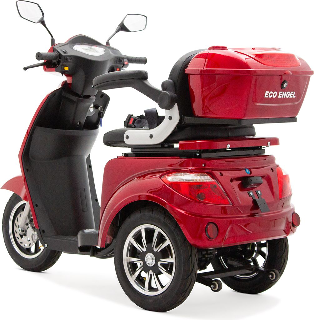 ECO ENGEL 500 Rot, 15 km/h, 1000 Watt, Reichweite c.a. 55 Produktbild 7
