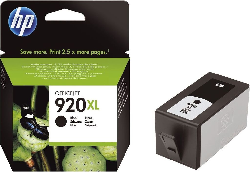 HP Inc. CD975AE Cartuccia d'inchiostro nera HP 920XL Immagine del prodotto 