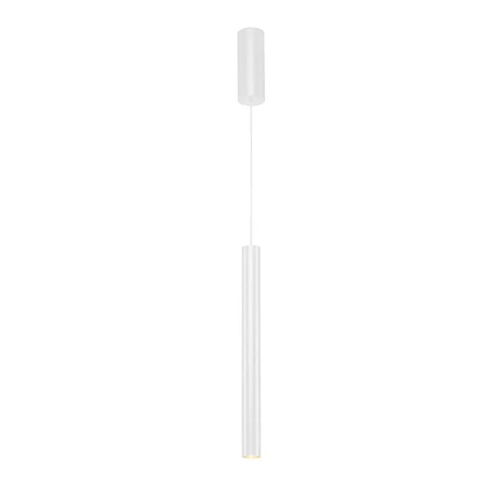 Suspension LED SLV Uba ronde blanc 9W 3000K 152371 pour intérieur