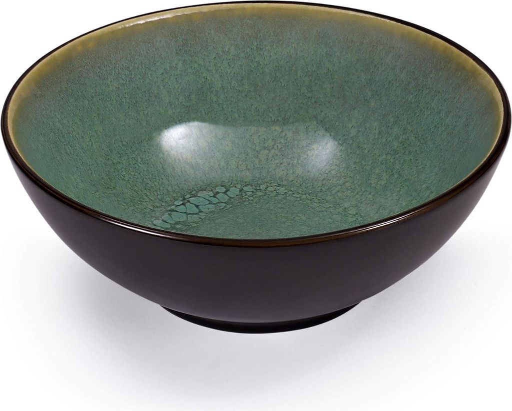 Ramen Schüssel Keramik 20cm 900-1000ml - Suppenschüssel Salatschüssel - Pho Suppenschüssel Bowl - Ramen Nudeln Müslischüssel - A-B Qualität ...