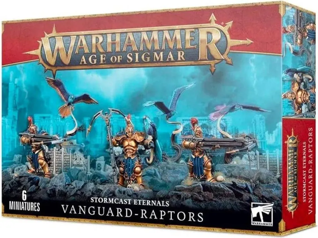 Unité de Tir à Distance Vanguard-Raptors Stormcast Age of Sigmar Set 6