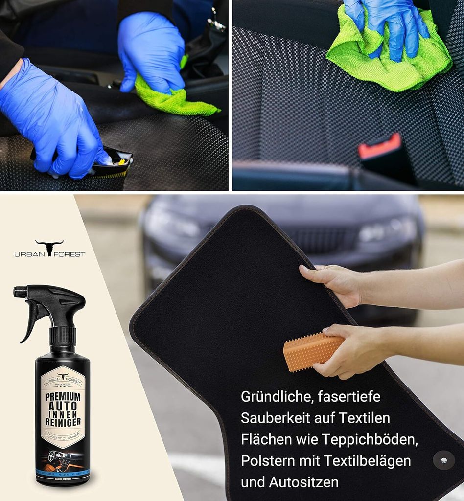 URBAN Forest® Auto Innenraumreiniger für Cockpitpflege & Produktbild 6