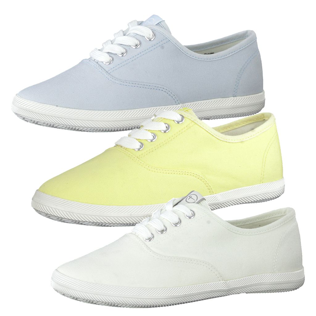 Tamaris 1-23609-24 Damen Halbschuhe Schnürschuhe , Größe:41 EU, Farbe:Gelb