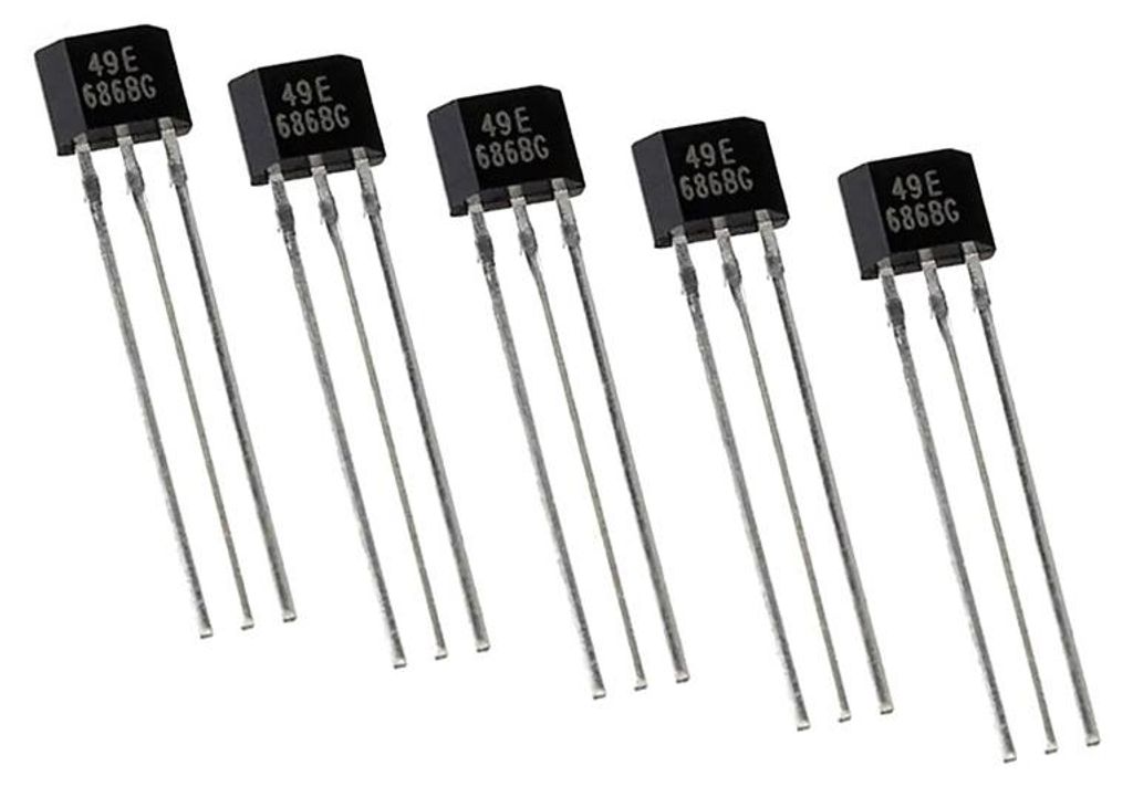 5 Stück 49E SS49E OH49E Hall Effekt Sensor Produktbild 