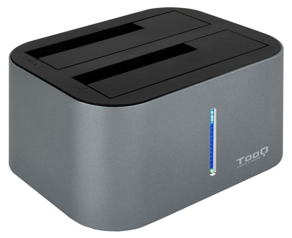 TooQ TQDS-805G, HDD, SSD, SATA, 2.5,3.5", 8 TB, USB 3.2 Gen Obrázek produktu 