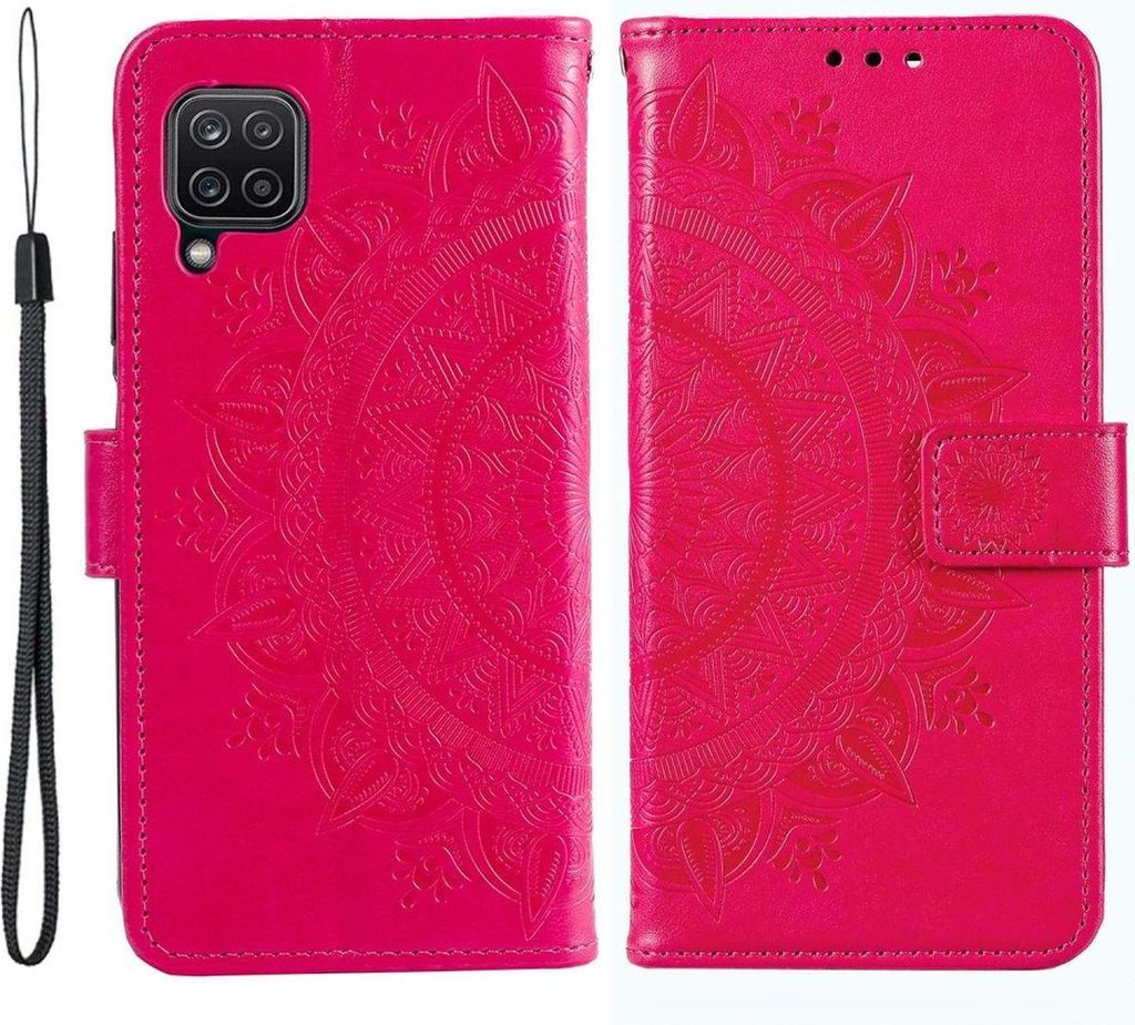 Hülle für Samsung Galaxy M33 5G Handyhülle Flip Case Cover Schutzhülle Mandala