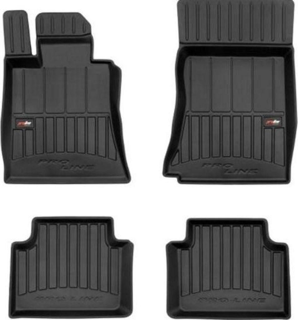 FROGUM ProLine 3D TPE Fußmatten für ALFA ROMEO GIULIA (952) Vorne+Hinten