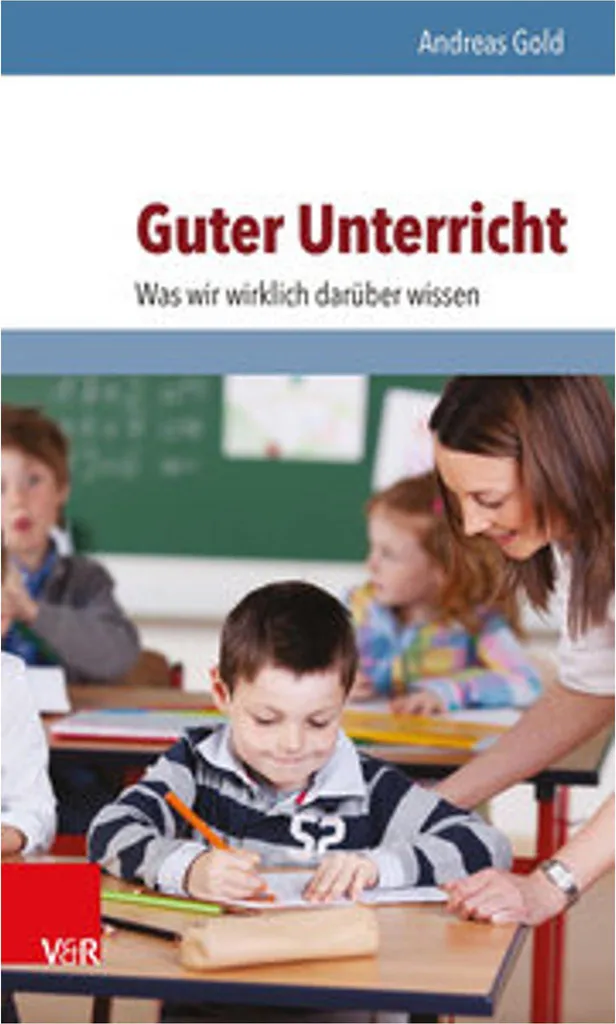 Livre de pédagogie Guter Unterricht pour optimiser l'enseignement réel
