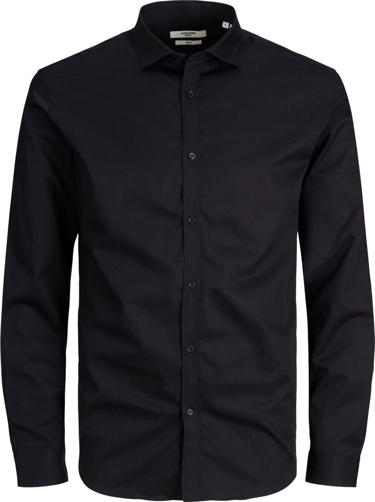 Jack & Jones Hemd CARDIFF Slimfit Langarmhemd aus Baumwolle Produktbild 