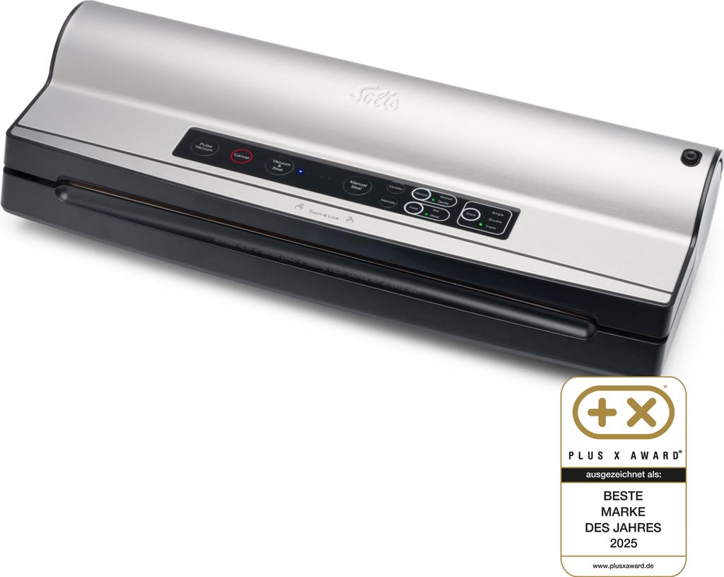 Solis Vakuumierer 40 cm Beutel, dreifach Schweißnaht, Produktbild 