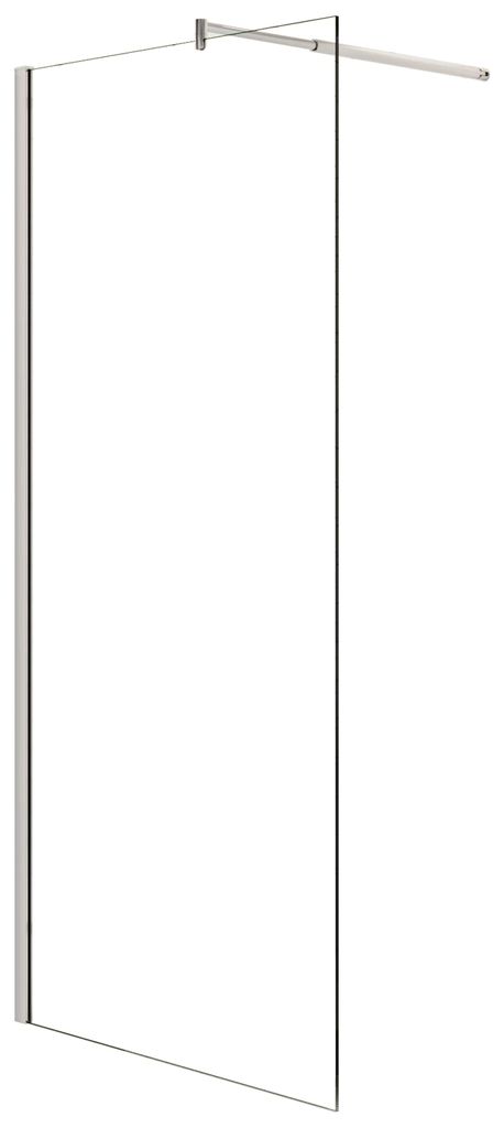 Duschspa Walk-In Dusche 90x200cm Glanzverchromt Duschwand Produktbild 