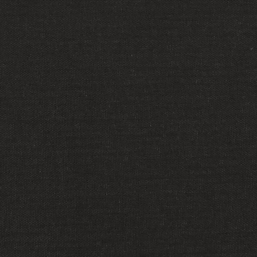 vidaXL 2-Sitzer-Sofa Schwarz 140 cm Stoff Produktbild 3