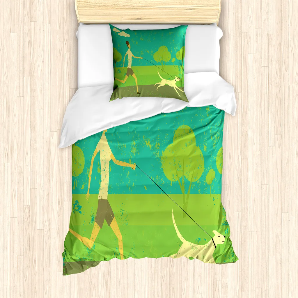Housse de couette hypoallergénique 135x200 contre les allergies nuit